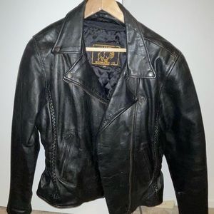 Real Leather motorcycle jacket